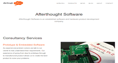 Desktop Screenshot of afterthoughtsoftware.com
